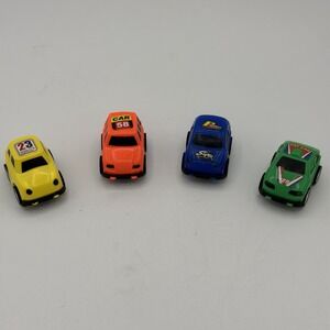 Vintage Pull-back mini car set of 4
